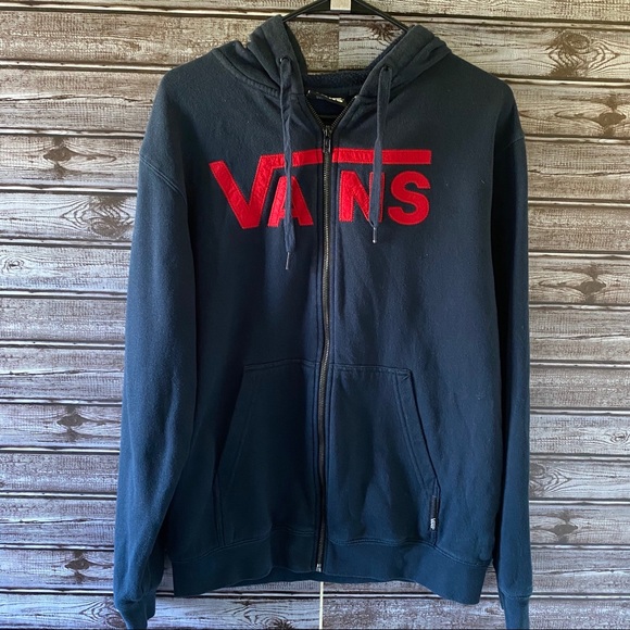 Vans Other - Men's Vans Full-Zip Hooded Sweatshirt Size S